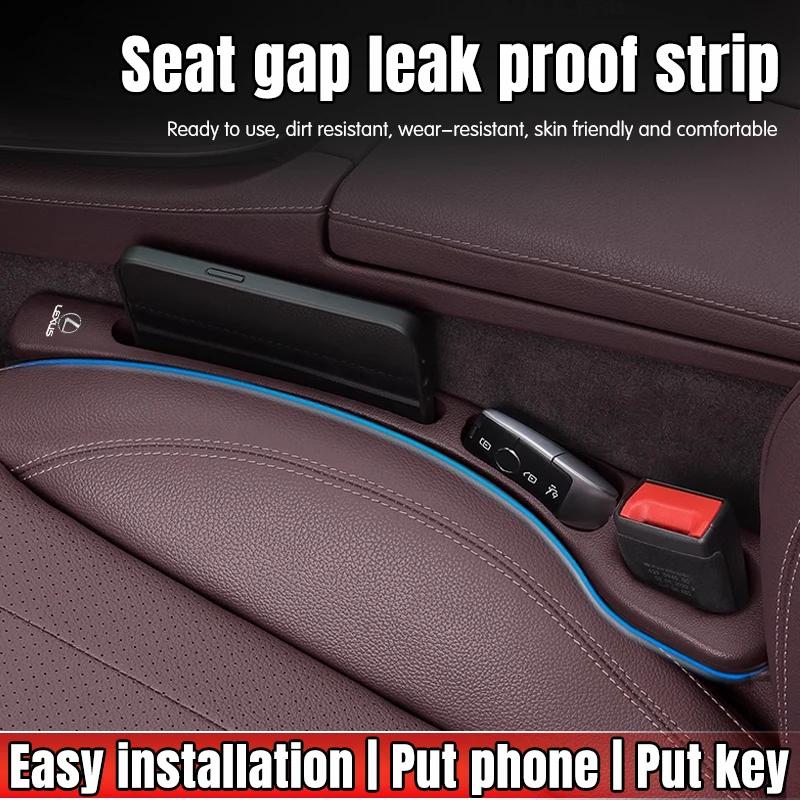 Universal Car Seat Gap Filler Side Seam Gap Plug Strip Filling Strip For Lexus NX IS RX ES GX LX LS UX GS 200 260 300 350 NX200