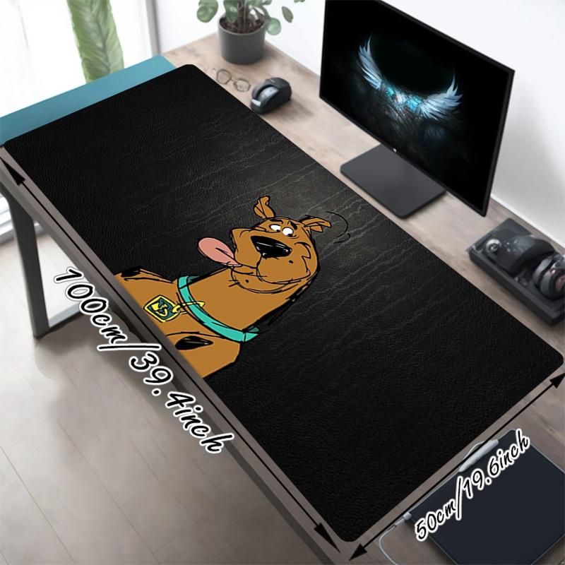 Scoobydoo Xl Gaming Mouse Pad Nonslip Rubber Base Stitched Edge Waterproof Desk Mat For Pc Laptop Gamer Office Computer Accessories C929967