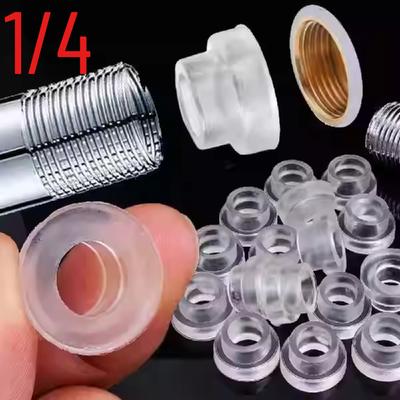 Faucet Leak-proof Sealing Gaskets Universal Washer Thread Installation Fitting Triangle Valve Free Tape Sealed Rings Washers
