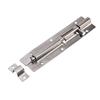 Slide Bolt Latch 6 Inch 304 Stainless Steel Heavy Duty Sliding Bolt Lock Latch for Large Wardrobes Garage Cabinets