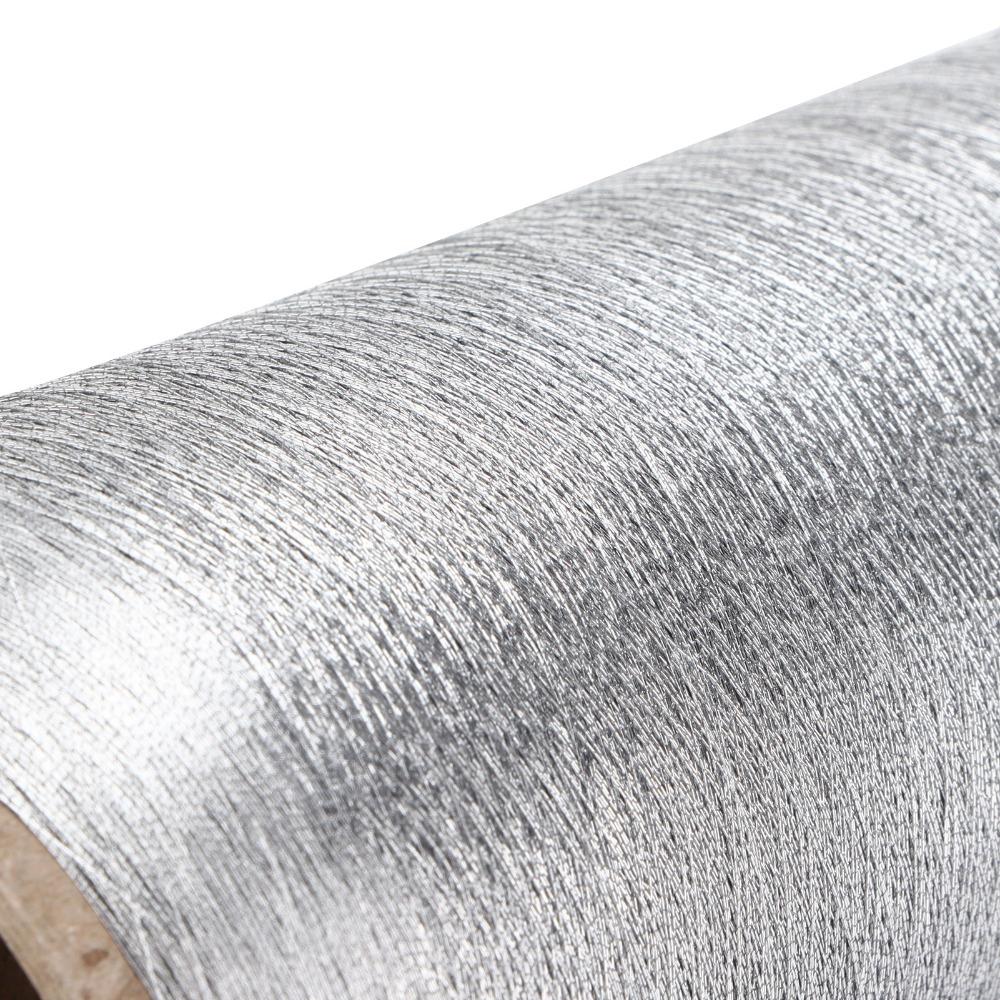 Silver Embroidery Thread Polyester Polyester Yarn Durable Sewing Thread Quilting Work