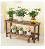 Multi-layer Solid Wood Indoor Balcony Plant Stand