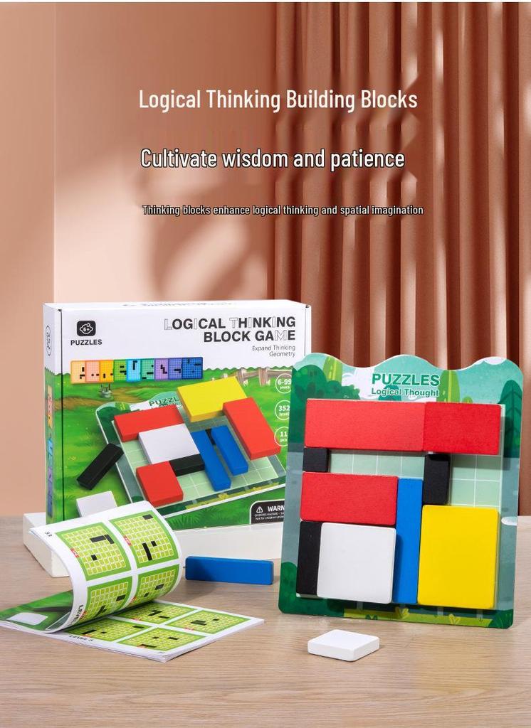 Magnetic Tetris Puzzle: Children's Intelligence and Logical Thinking Development Toy (Ages 6-14)