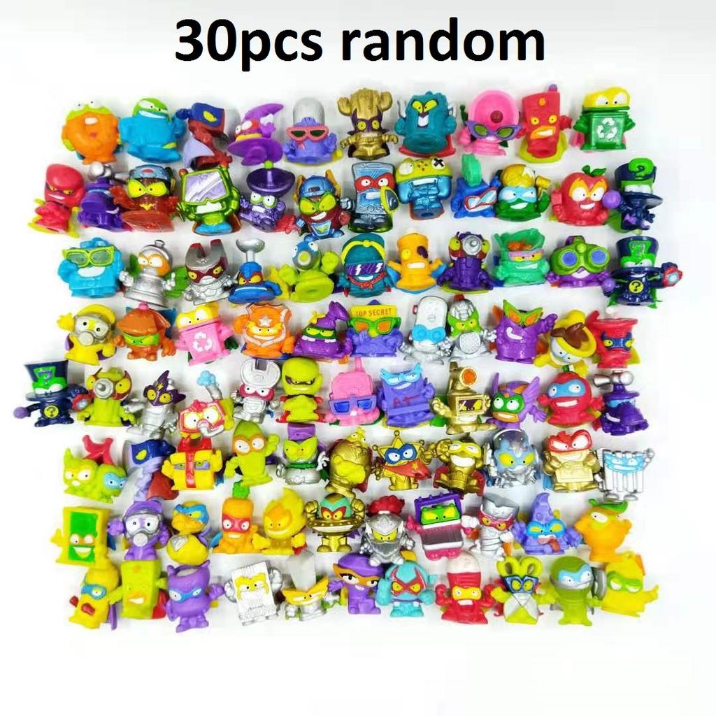 10/20/30/50pcs No Repeat Superthings Piratix Superzings Action Figures 2-4CM Super Zings Collection Toys Model for Kids Gift
