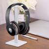 Practical Headset Earphone Stand Holder Headphone Show Shelf Aluminum Bracket Black