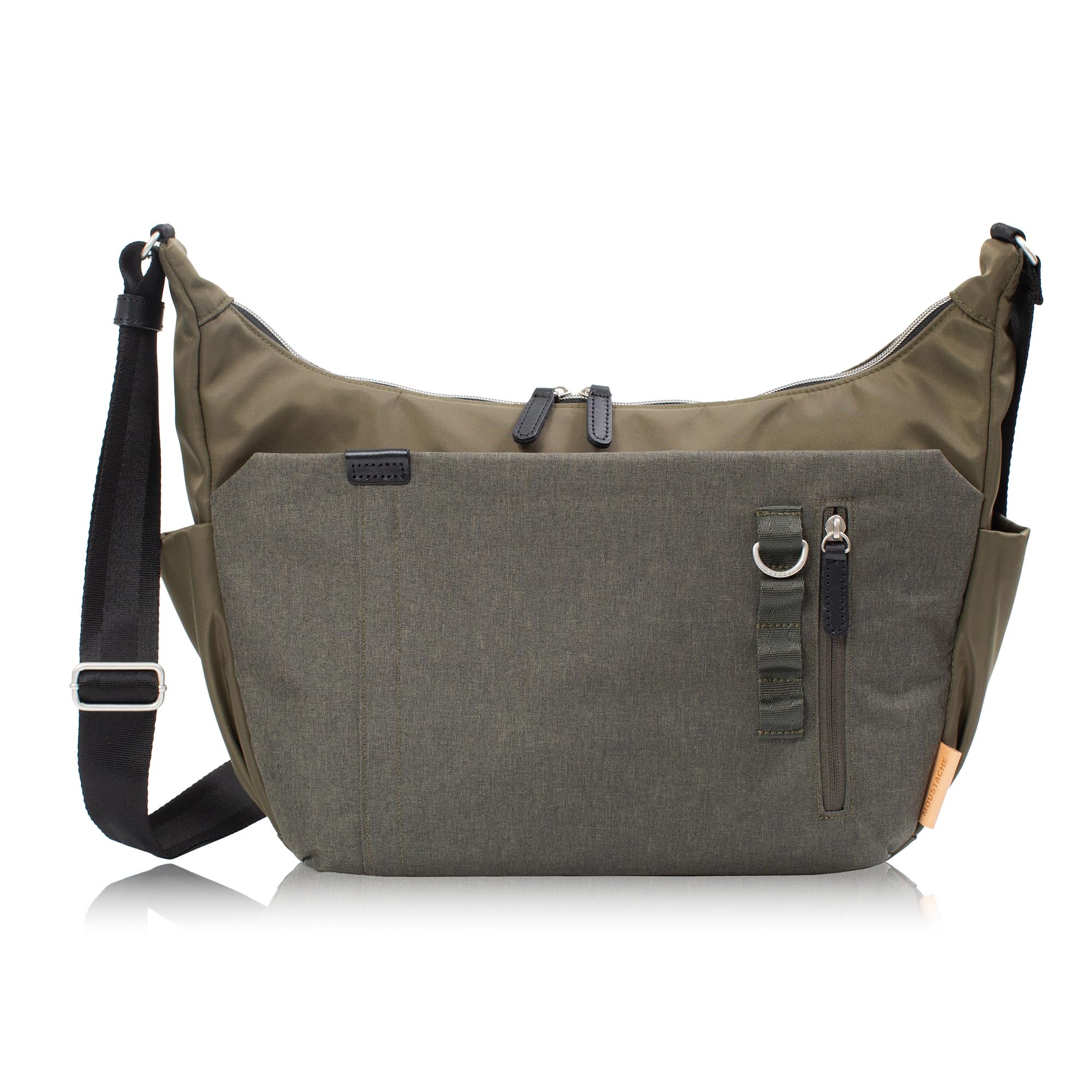 

Moustache Lightweight 7L Polyester Shoulder Fits A4 Bag, Sizes, BET-0342 (Khaki)