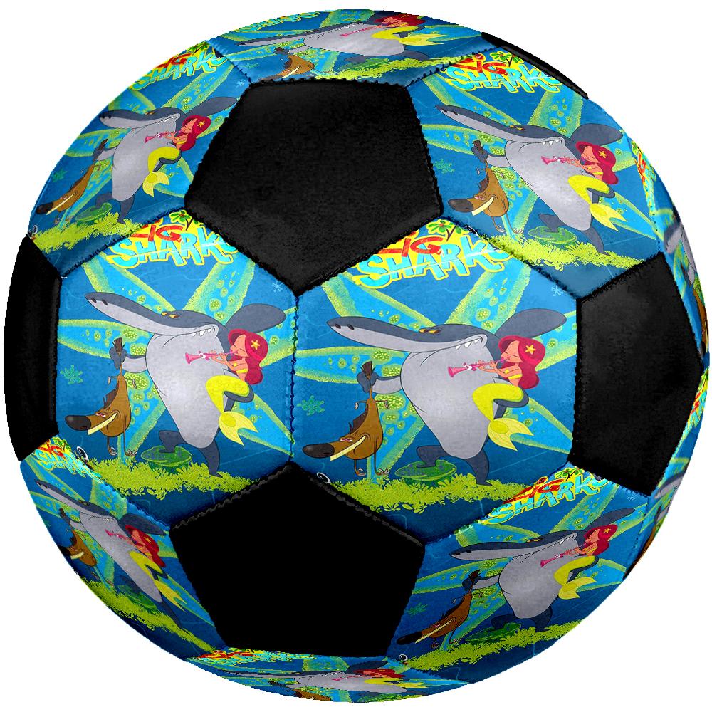 Zig & sharko Theme Size 5 Soccer Ball, Suitable for Both Indoor and Outdoor Matches, a Gift Suitable for Everyone.