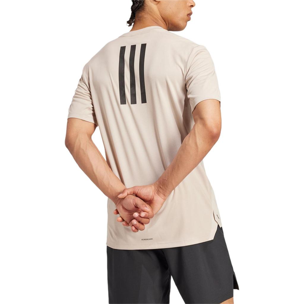 New Adidas T Shirt Men's Light Umber IX9094