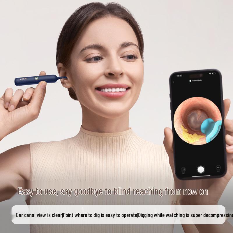 HD Camera Earwax Remover - Luminous Smart Visual Ear Pick for Adults & Kids