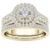 Exclusive for New Gold Diamond Ring, Inlaid with Zircon Women's Jewelry