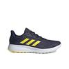 adidas Duramo 9 Comfortable Cushioning Low-Top Casual Running Shoes Men Sneakers Navy-Blue Yellow EG3007