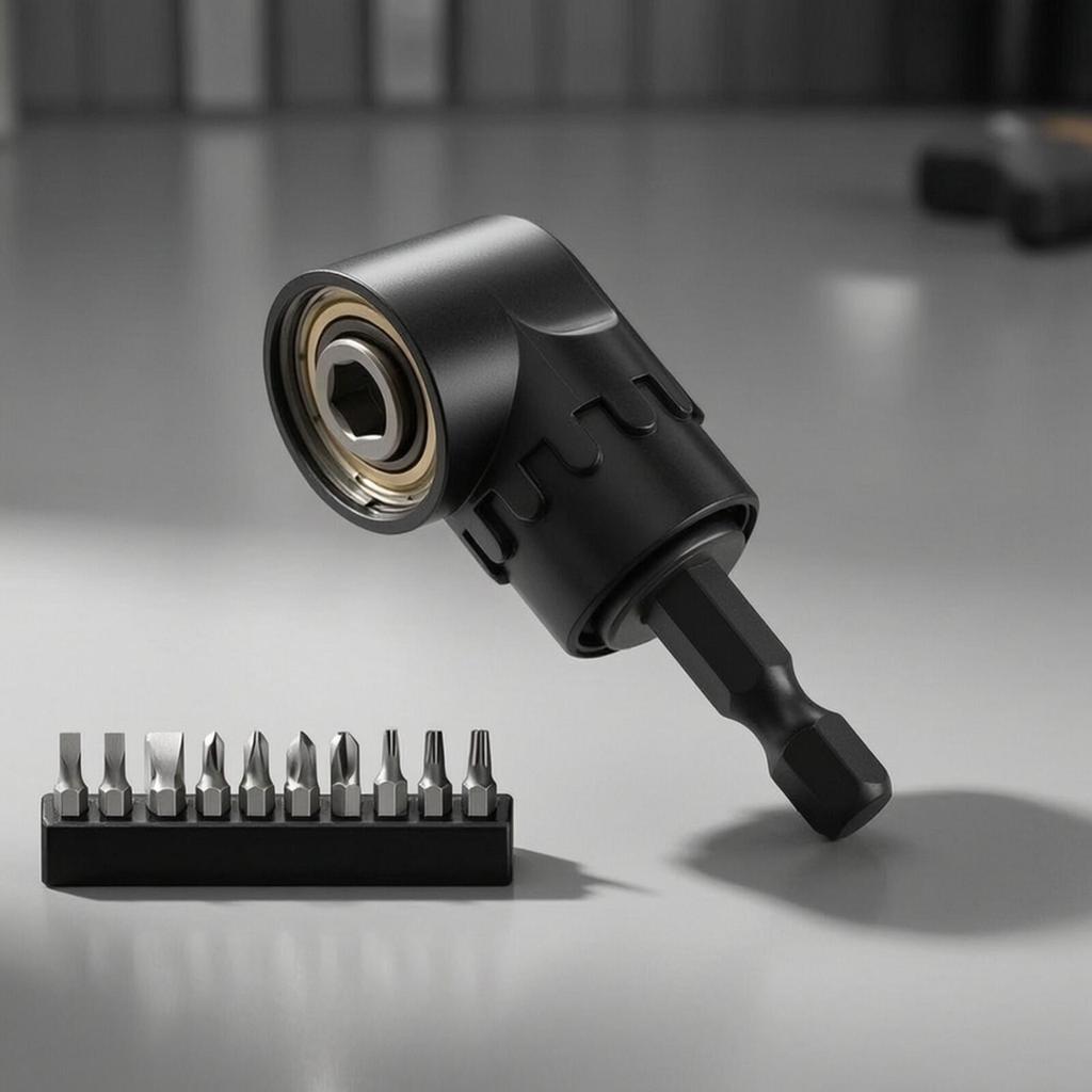 105 Degree Right Angle Adapter | Smooth-Bearing Construction, Tight