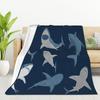 Fun Cats Digital-printed Polyester Bedroom Velvet Flannel Soft Sofa Cover Blanket Fleece Soft Sofa Cover Blankets for Beds