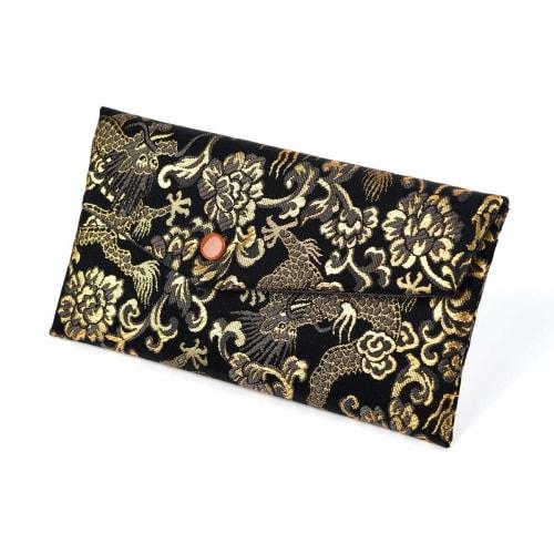 

Nishijin-ori Gold Brocade Prayer Bead Case, 8 Types, Men s, Nishijin, Made in Japan, Kyoto, Square Prayer Bead Case, Kinryu