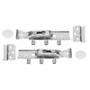 Adjustable Cabinet Suspension Rail Concealed Cold Rolled Steel Cabinet Rail Zinc-Plated Easy To Install Cupboard Hanging Weight