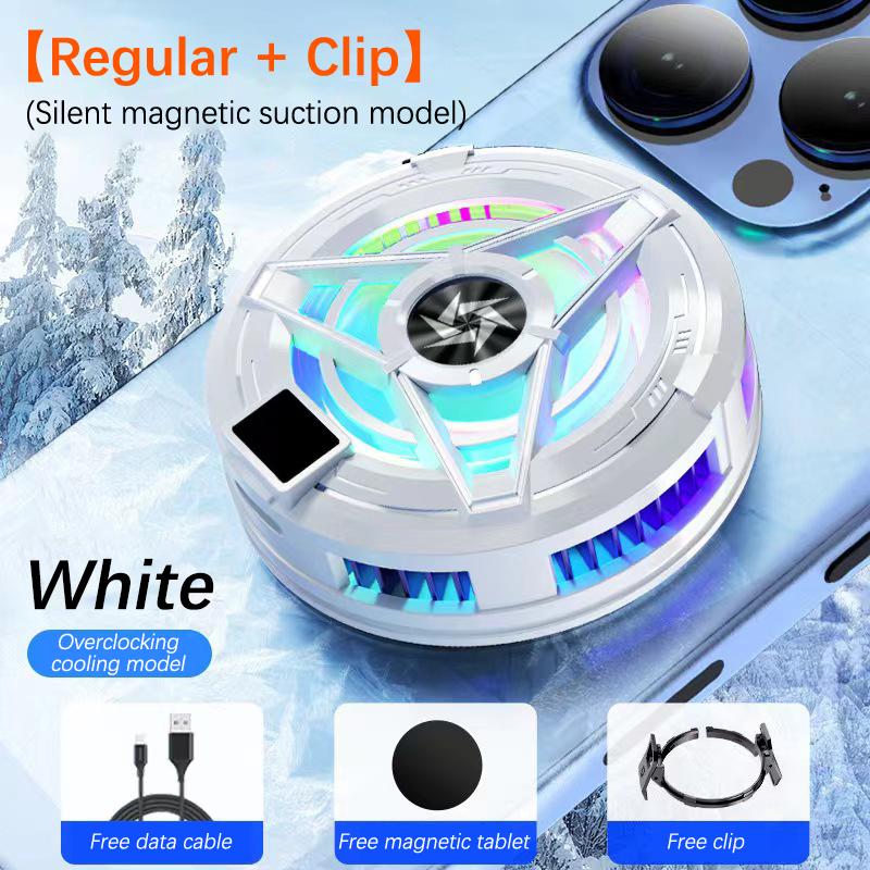 Magnetic Semiconductor Mobile Phone Radiator Sl17 Back Clip Cooling Suitable For Mobile Phone Tablet Radiator as the picture
