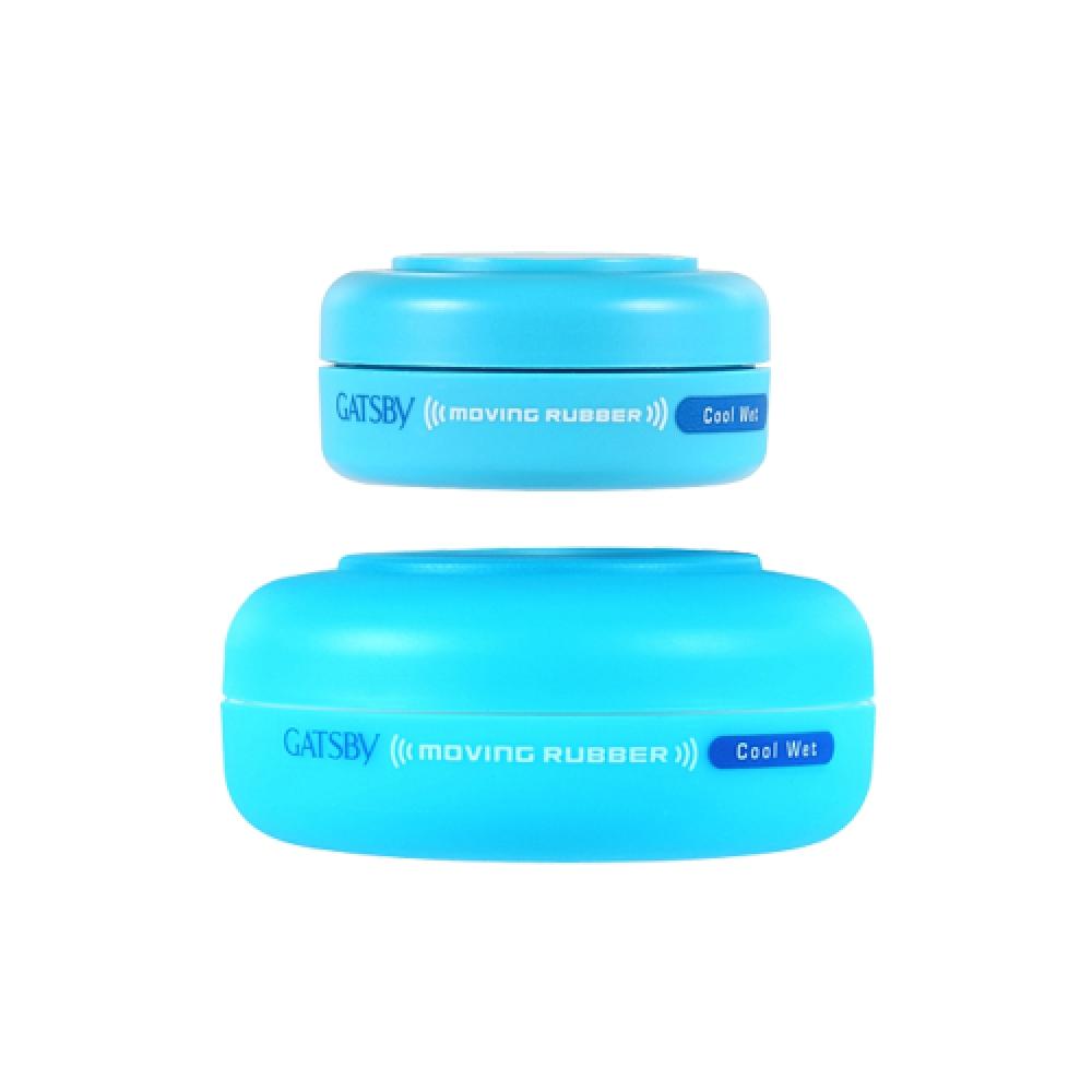 Gatsby Moving Rubber Cool Wet Set  80g+15g FREE