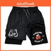 Generic Mens Summer Athletic Shorts With Polyester Fabric And Drawstring For Casual Wear