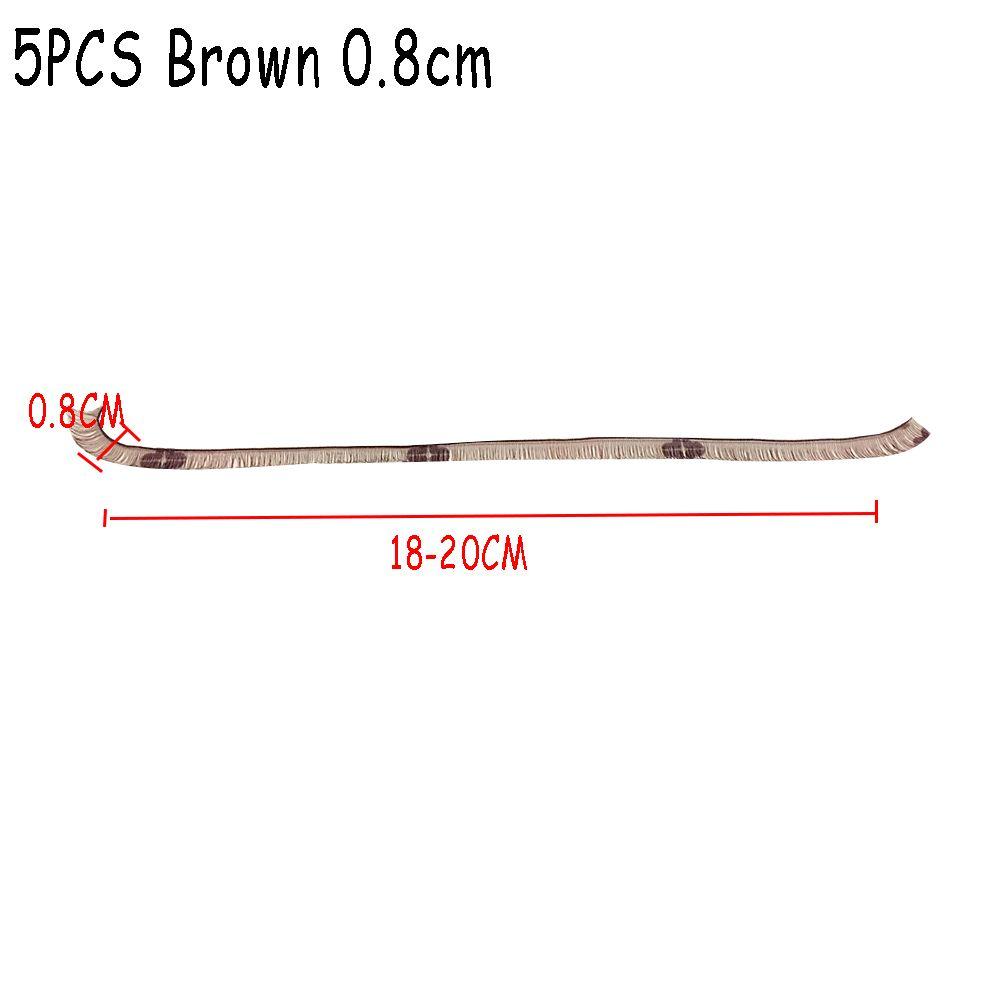

5 шт. Кукольные детали, подарки на день рождения, игрушка, украшение для глаз, ресницы, детские кукольные ресницы, игрушка, сделай сам, аксессуары 0.8cm коричневый