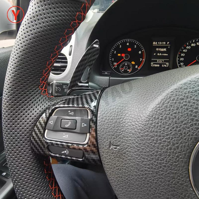 Shift Paddle For Volkswagen Golf 5 MK5 R32 Car Steering Wheel Paddle Shifter Gear DSG Extension Accessories