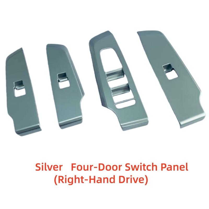 Car Upgrade Four-Door Switch Panel Right-Hand Drive For Mitsubishi Outlander -2024 Modification Decoration Accessories