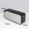 Digital Display Mirror Alarm Clock with Radio Bluetooth-compatible Speaker Home Study Decoration