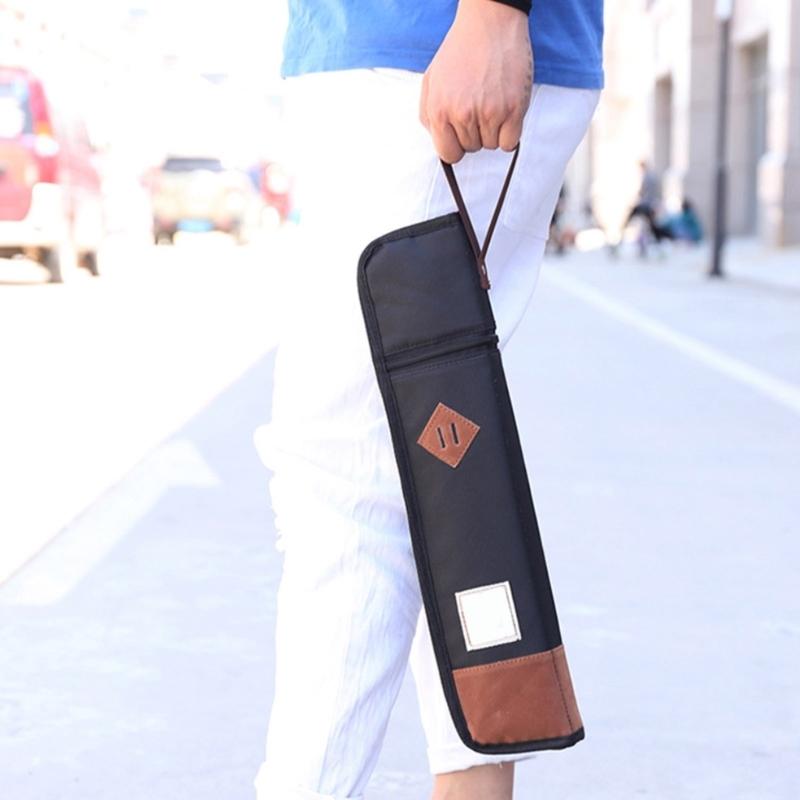 Music Drum Sticks Pouch Drumsticks Bag Drum Sticks Case Perfect for Music Enthusiasts and Studio Recording Session