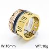 Stylish Roman Letter Multi-Ring Jewelry In European and American Design