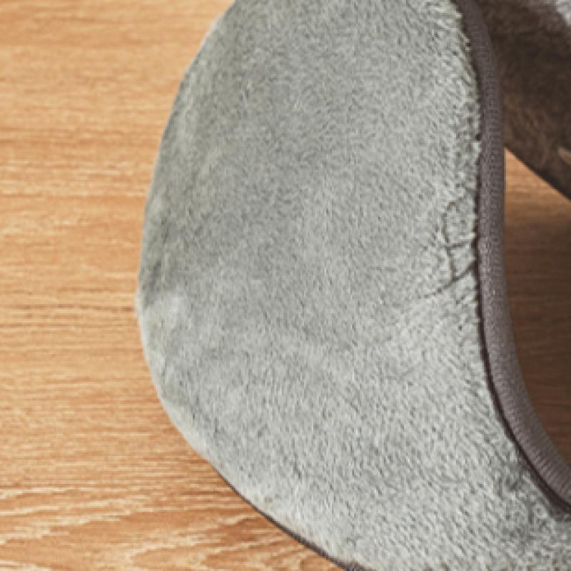 Daiso Jednobarevné náušníky Šedé