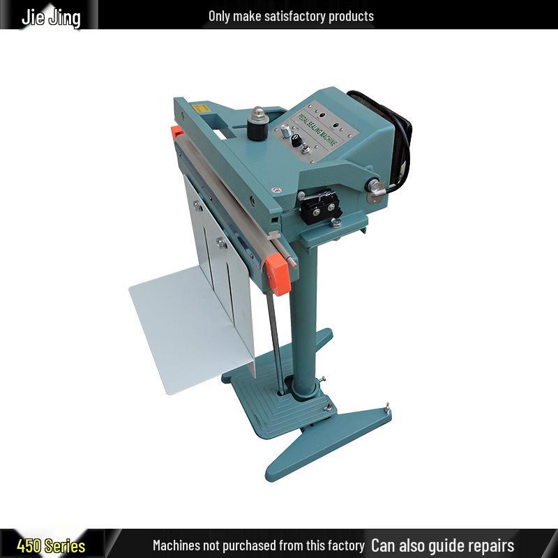 Single-Sided SF450 Aluminum Frame Foot Pedal Film Cutting & Sealing Machine