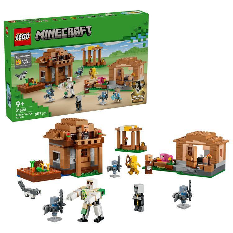 LEGO Minecraft Evokers Village Raid 21596 toy gift 9 years old 10 11