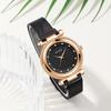 New niche women's watch elegant casual women's watch inlaid with diamond British watch temperament women's watch