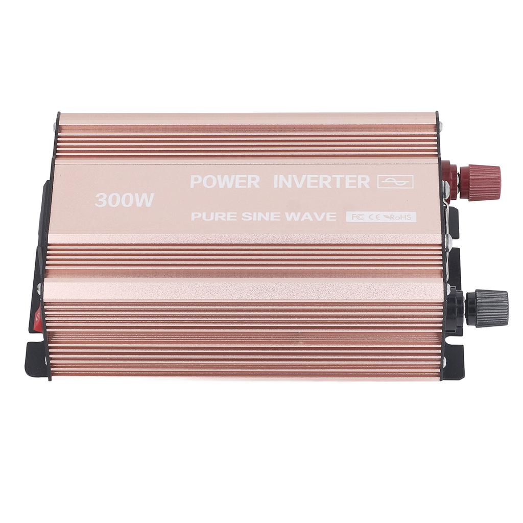 Auto reiner Sinus-Wechselrichter 300W Adapter Solar-PV-Panel Boost-Konverter mit LCD-Anzeige 24V