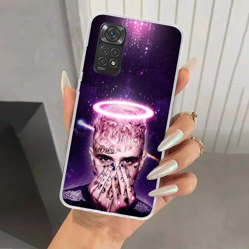 Lil Peep Sänger Handyhülle für Xiaomi Redmi Note 15 14 14S 13 12S 12 Pro 11S 11 Plus 11T 11E 10S Weiche Hülle Druckschale Redmi Nr.