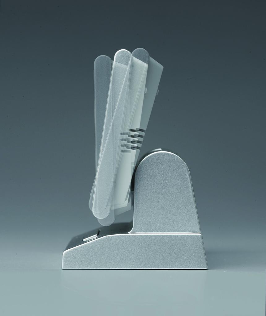 Seiko Clock SQ768S, Automatic Alarm Clock, Radio-Controlled Digital Calendar, Temperature and Humidity Display, Night Visibility, Silver Metallic