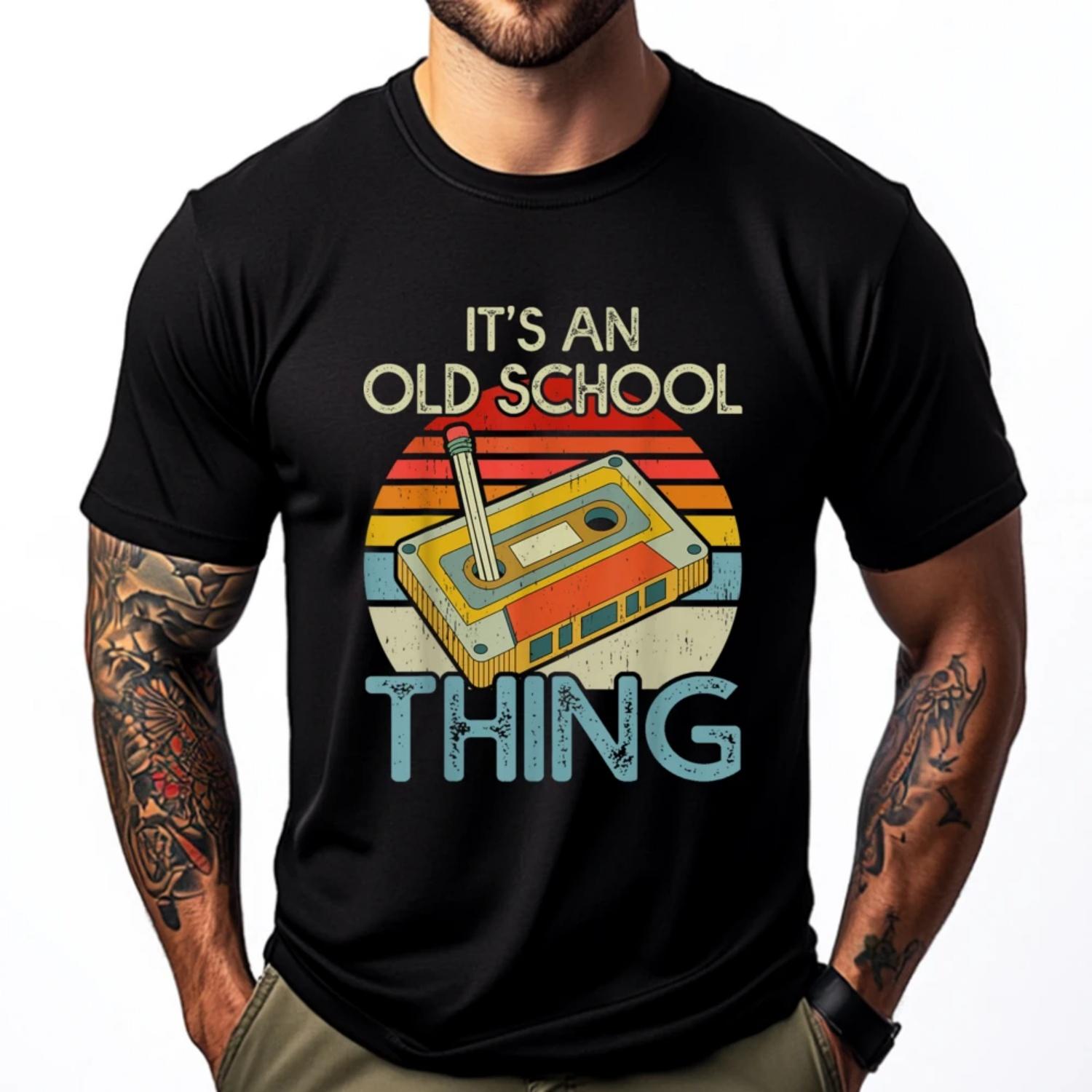 

Retro Cassette Tape Music 80s 90s Women Harajuku Camisetas Happy New Years 3d Printed T Shirts Oversize Man Casual S чёрный