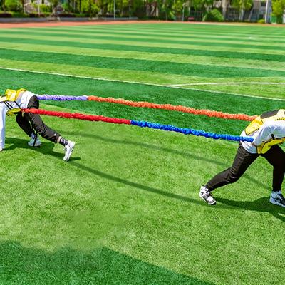 Mehrspieler-Rennseil - 2 m / 6,56 Fuß lang, zufällige Farbe, ideal für Teambuilding, Outdoor-Aktivitäten, Familientreffen | Verspielte Raumdekoration