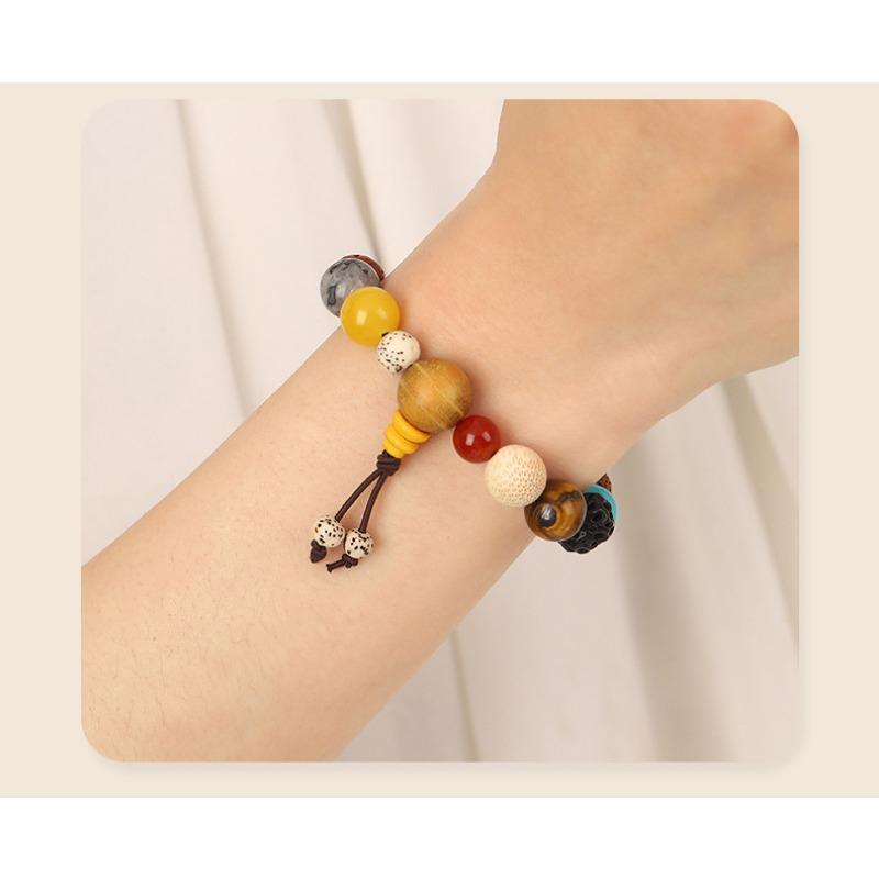 Bodhi 18 Seeds Prayer Bracelet For Men Women Couple Good Luck Charm