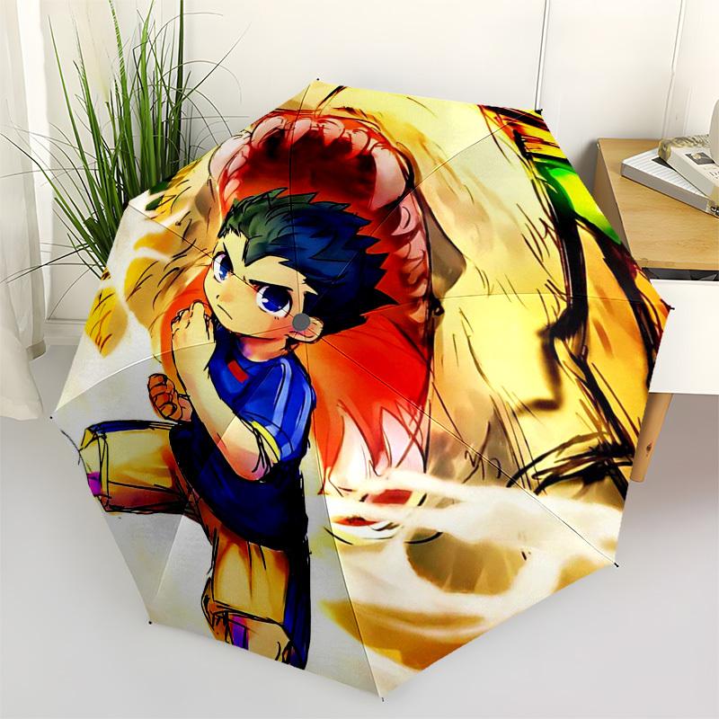 

1pc Diego Maradona Inspired Automatic Opening/Closing Outdoor Umbrella with Convenient 3-Fold Design, 8-Rib Iron Frame - Perfect Outdoor for Fans