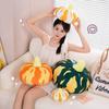 Cartoon Color Simulation Pumpkin Pillow Plush Toy Doll Pumpkin Doll Children'S Ragdoll Halloween Gift
