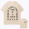 Kanye West Koszulka Vintage Oversize Drukowane T-shirty Męskie Damskie Hip Hop unisex Top T-shirt Streetwear T-shirt męski