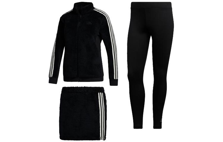 Adidas Casual Suits Women s Black Stand Collar Moderate GM1480 S