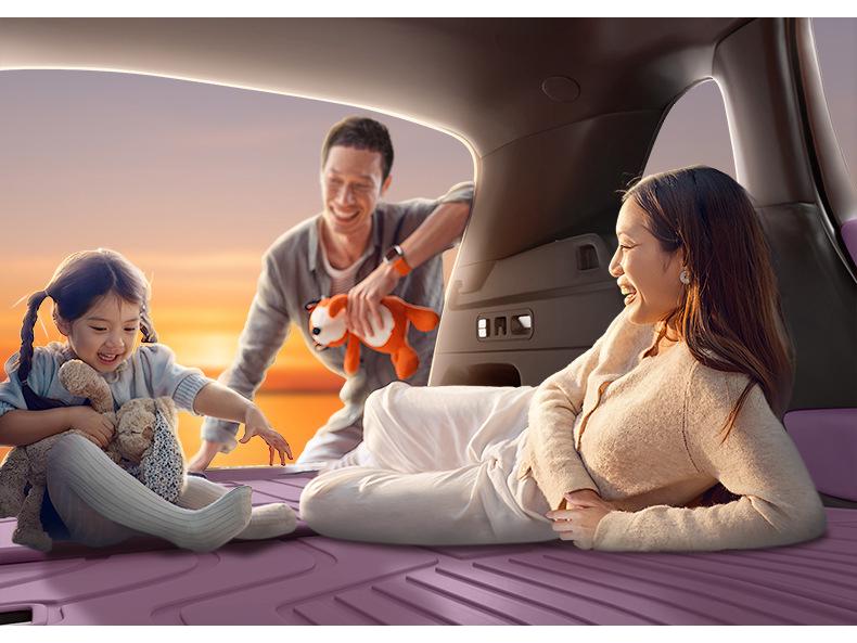 Deep Blue S07 TPE Trunk Mat for Changan Model 26: Complete Car Interior Floor Mat Set