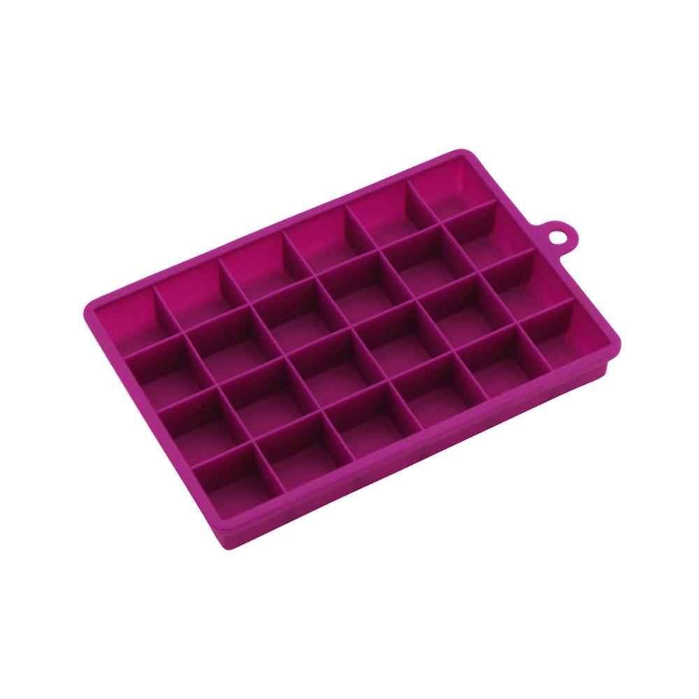 Silicone World Silicone Ice Cube Mold 15/24 Grids Square With Lids Trays Icecream Cold Drinks Whiskey Cocktails Tools Ice Mold 6