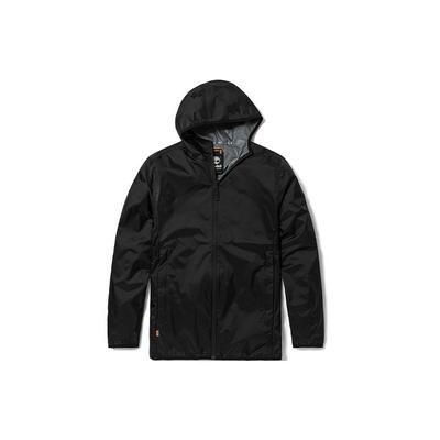 Chaqueta Casual con Capucha de Color Sólido para Hombre Chaquetas Negro A2ETN-001