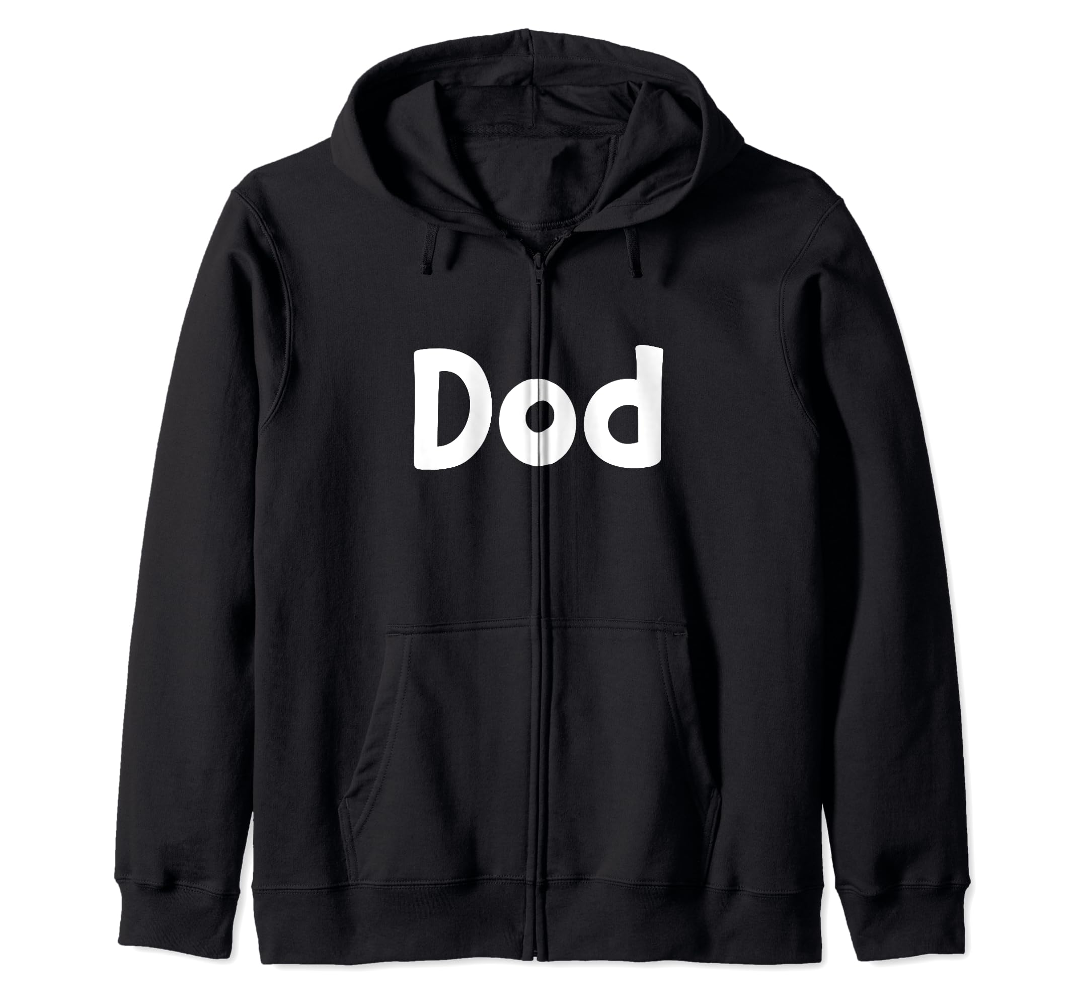 

Cute Modern, Comic-Style White Font: First Name Dod Zip Hoodie