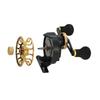 Raft Fishing Reel Aluminum Alloy Fish Line Wheel Right/Left Handed Fishing Raft Wheel Ice Reels Comfortable Grip
