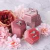 A Pair of Rings Ring Box Hexagon Gift Box New Jewelry Box  Anniversary