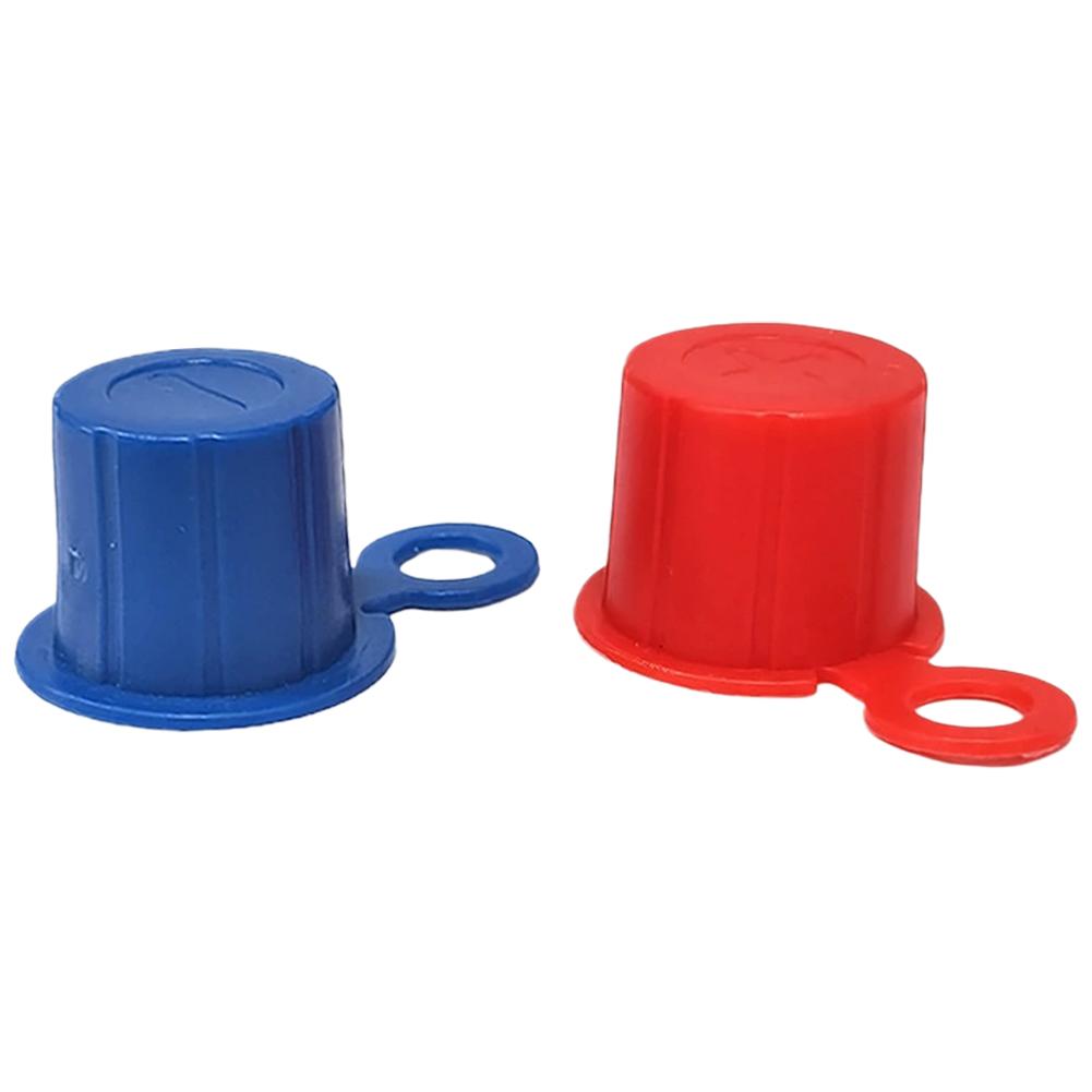 Pair Battery Terminal Post Battery Cap Cover For Ignition Device Negative And Positive Pole Terminal Protector Cap