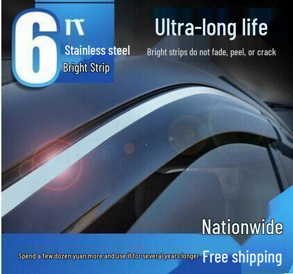 Ford Focus, Ecosport, Kuga, Mondeo, Fiesta Rain Guards/Weather Shields